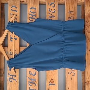 NWOT Banana Republic teal top